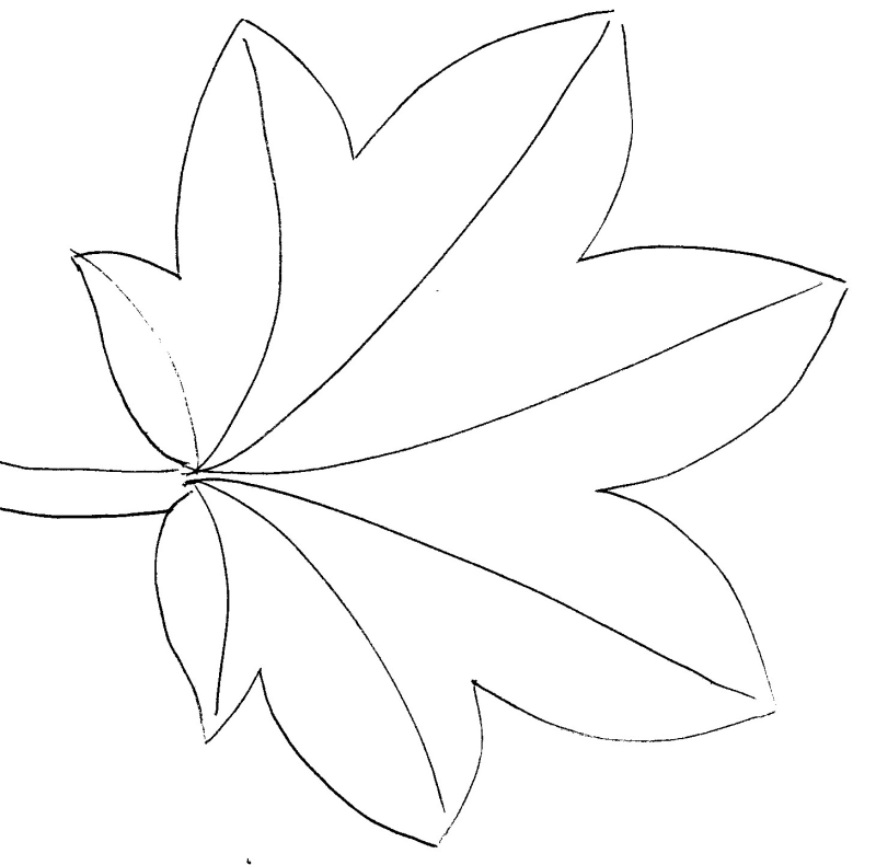 coloriage à dessiner d'automne pour maternelle