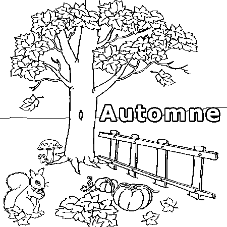 dessin d automne grande section