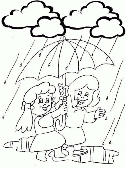 coloriage automne 2 ans