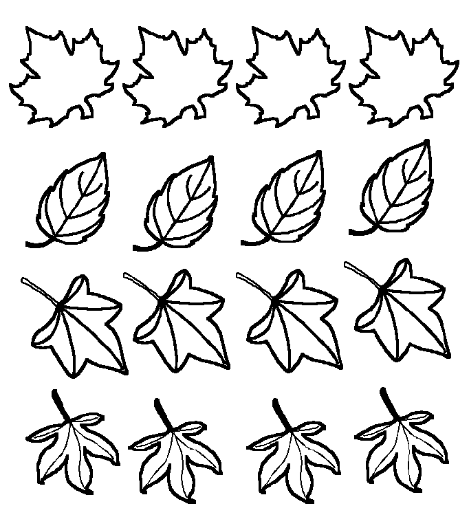 dessin à colorier automne à imprimer