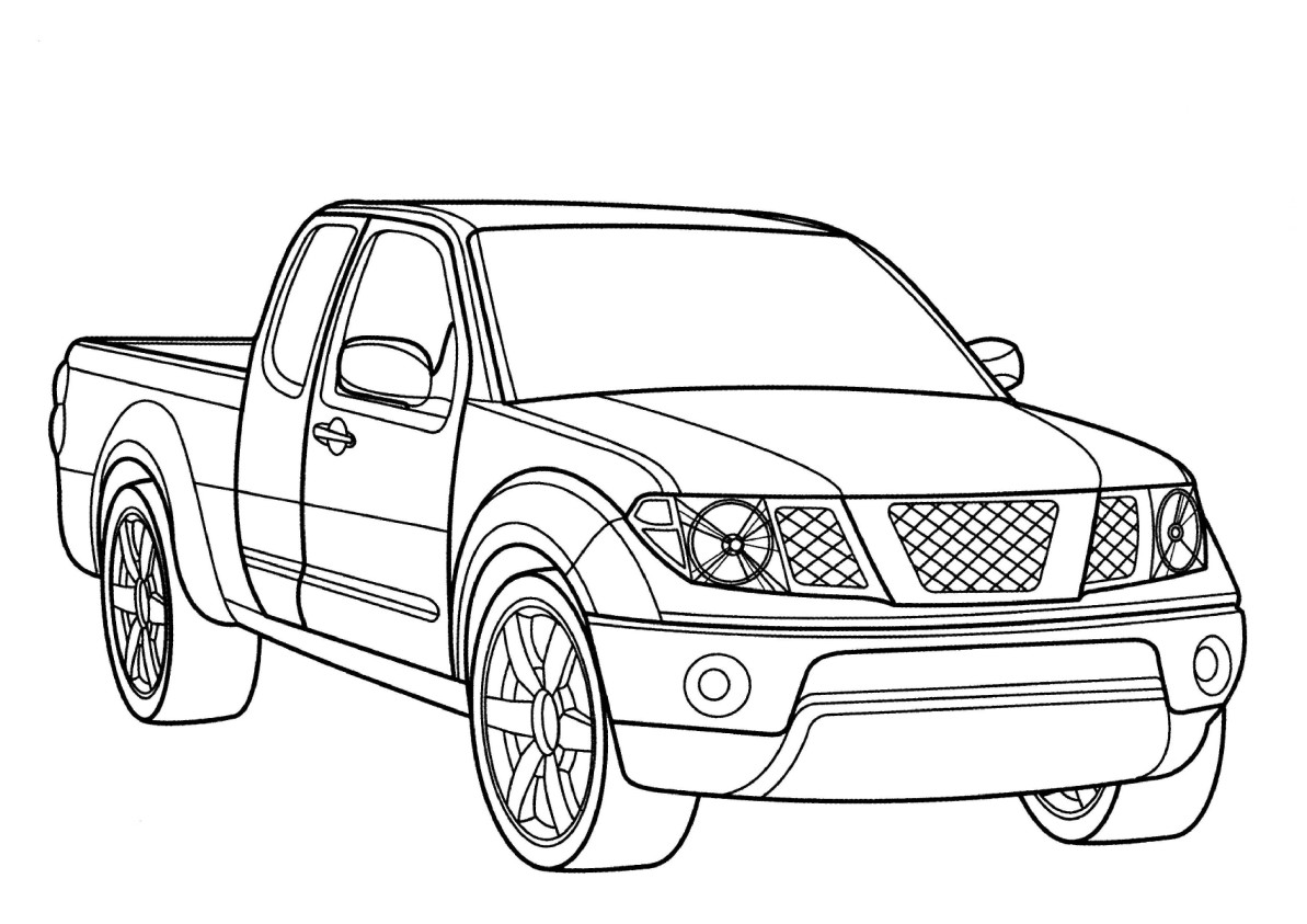 dessin à colorier automobile-voiture