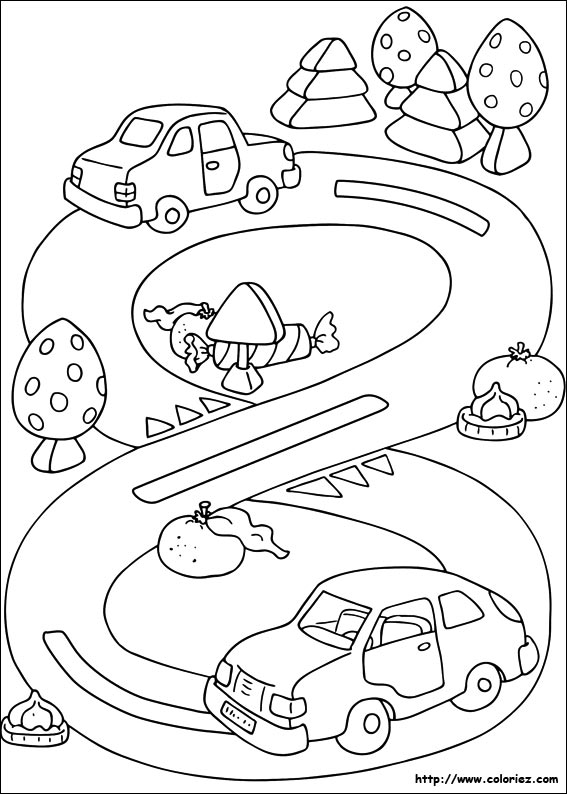 coloriage  dessiner cars hugo l'escargot