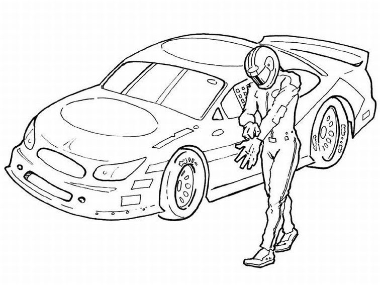 coloriage d'automobile