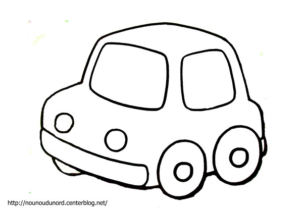 coloriage a imprimer automobile