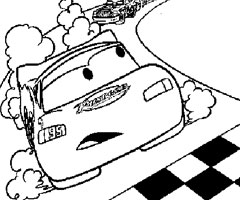 coloriage à dessiner cars holley