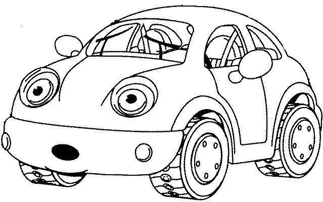 coloriage automobile-voiture