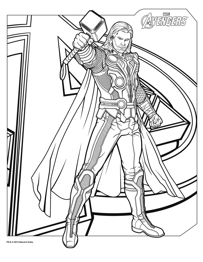 coloriage magique avengers