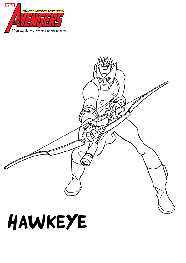 125 dessins de coloriage Avengers à imprimer coloriage avengers