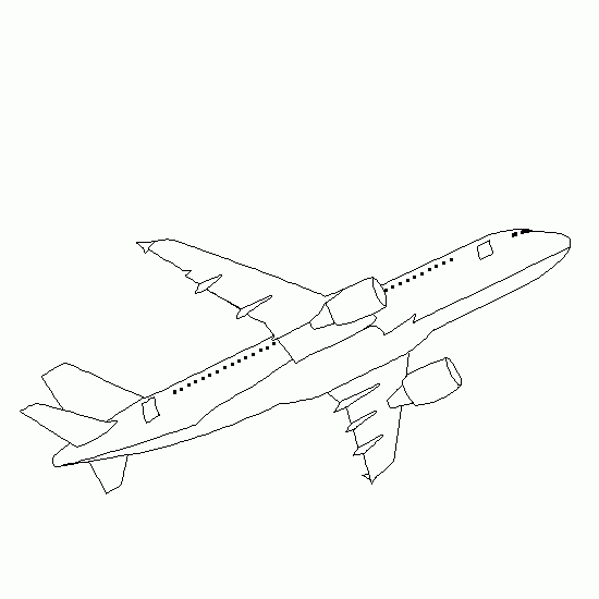 Как нарисовать а380 самолет