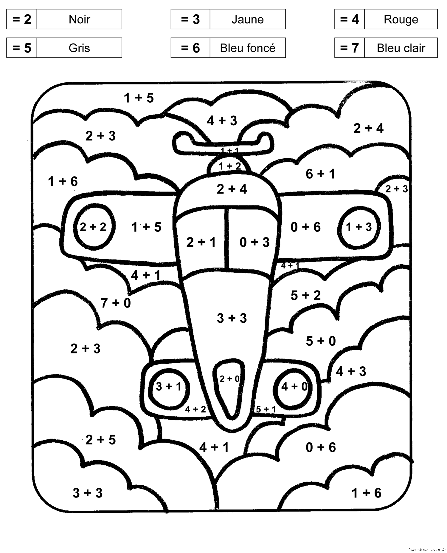 8 dessins de coloriage Avion Facile imprimer Voir le dessin