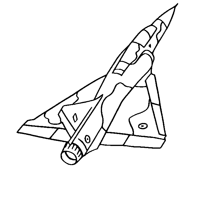 l'avion coloriage en ligne