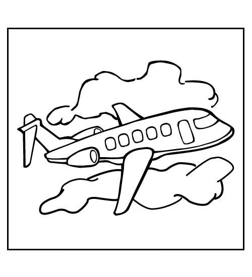dessin avion a�roport