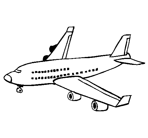 dessin avion canadair