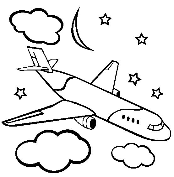 coloriage avion air france