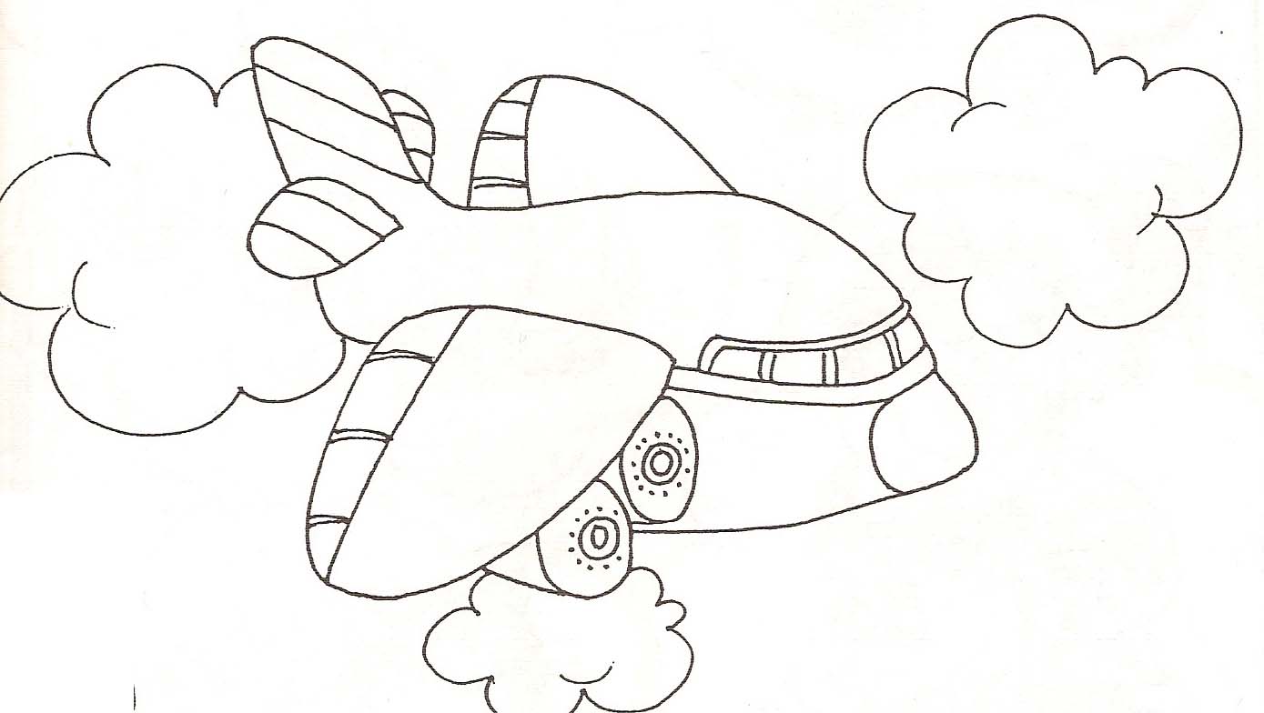 dessin avion à imprimer