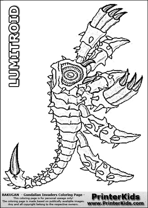 Image Of Bakugan Coloriage Coloriage Bakugan à imprimer ...