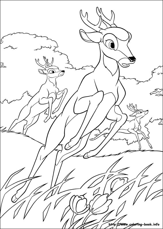 dessin de bambi 2