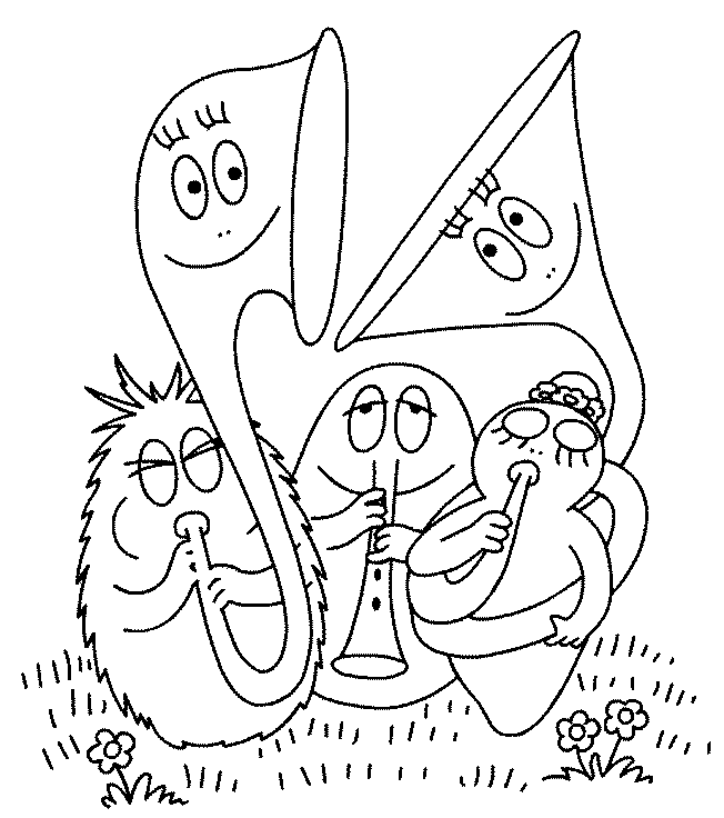 www.coloriage barbapapa