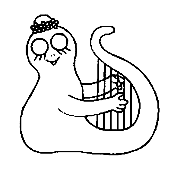 dessin barbapapa en ligne