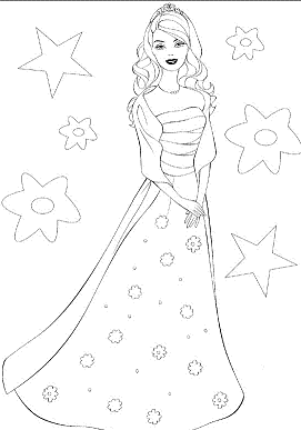 Coloriage Barbie Princesse Coloriage Barbie Sirene Dessin