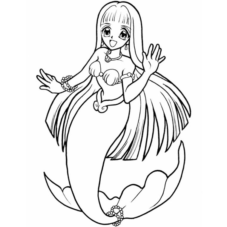 coloriage barbie sirene 2 en ligne