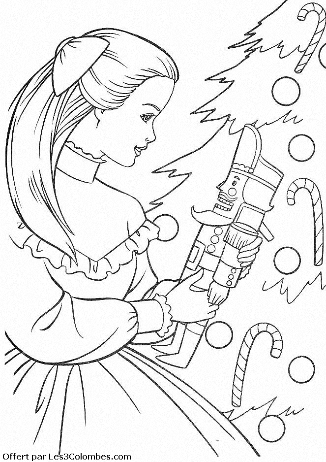 coloriage barbie en ligne