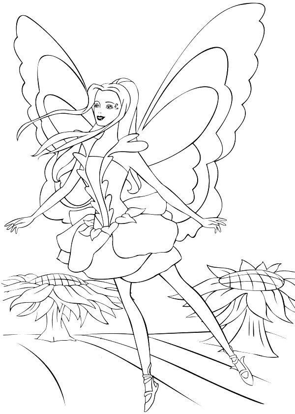 coloriage barbie et ses soeurs