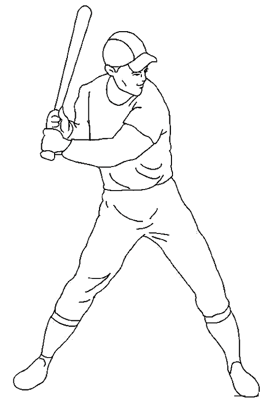 dessin à colorier mario baseball