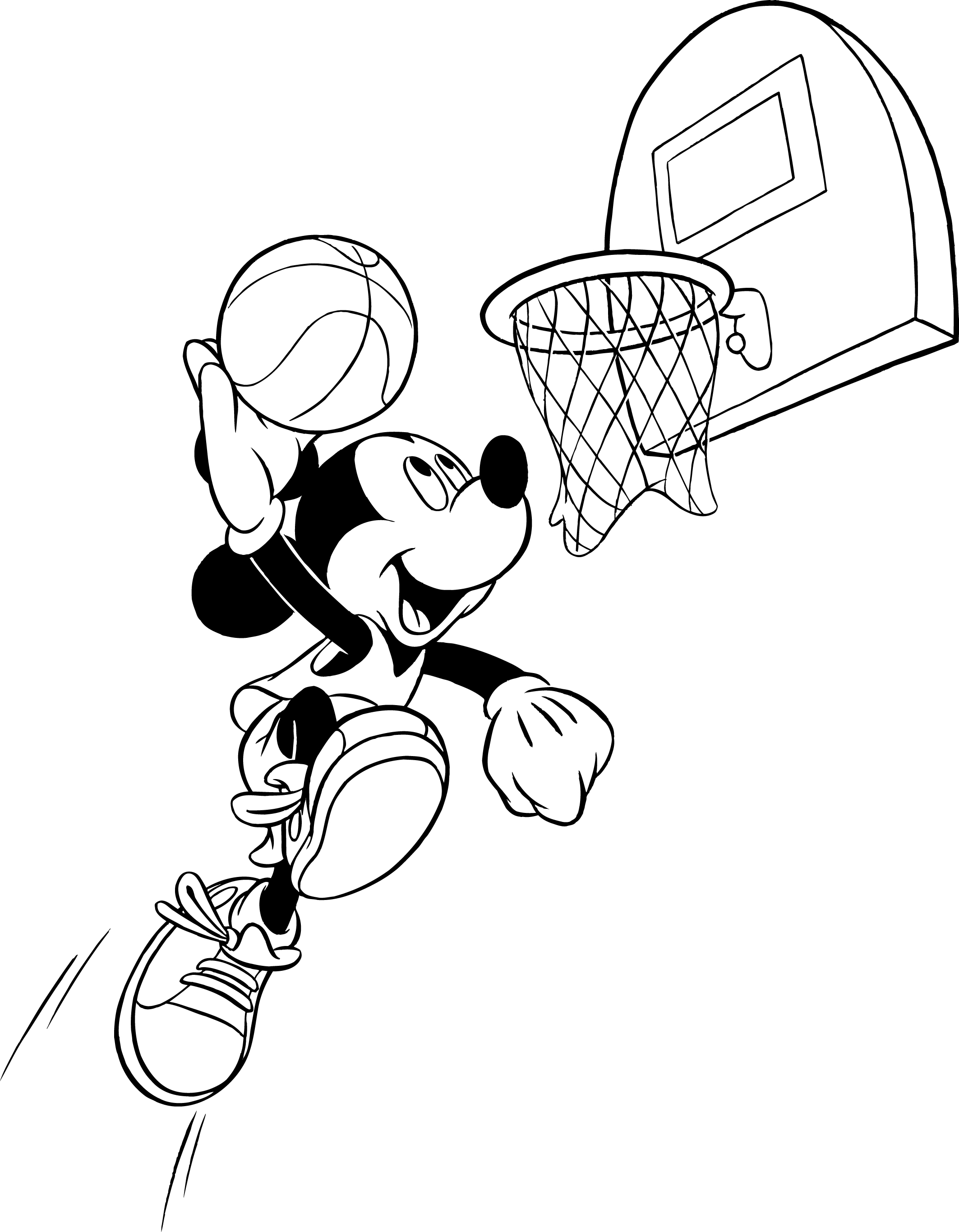 21 Dessins De Coloriage Basket à Imprimer