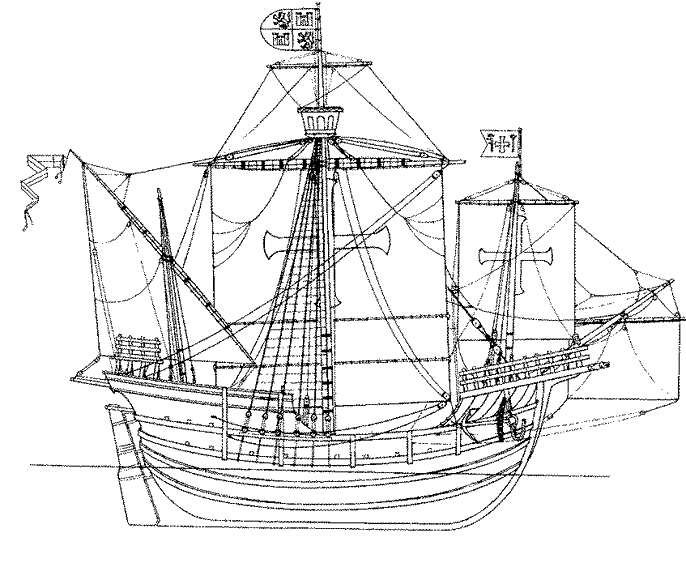 coloriage bateau a voile a imprimer