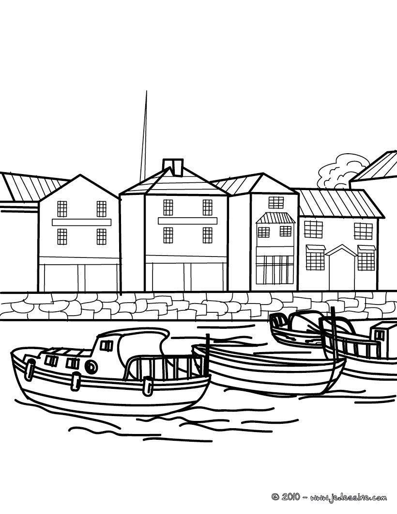 95 dessins de coloriage Bateau De Croisiere   imprimer