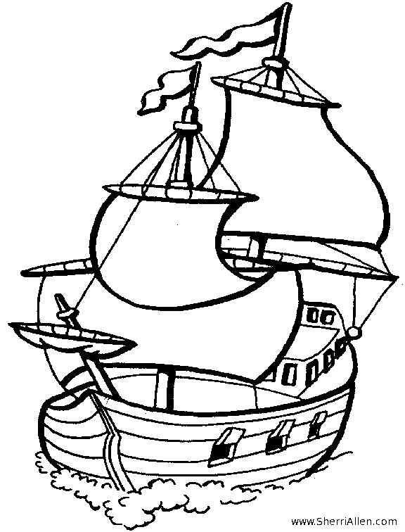 Dessin Bateau De Guerre