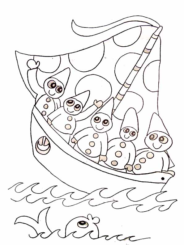 coloriage bateau titanic