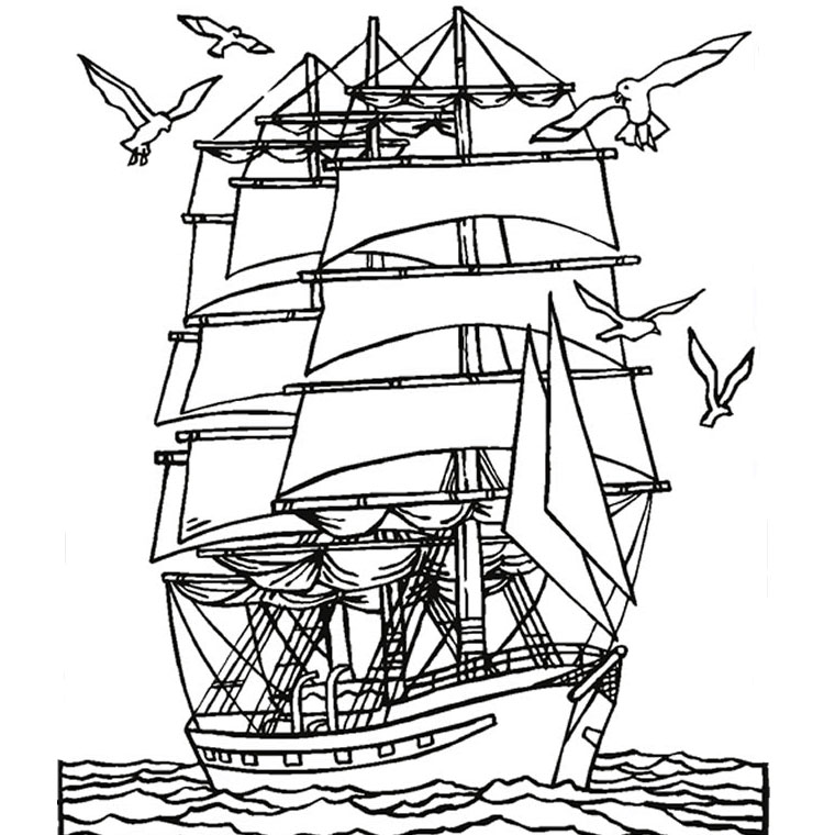 Coloriage Bateau Vendee Globe