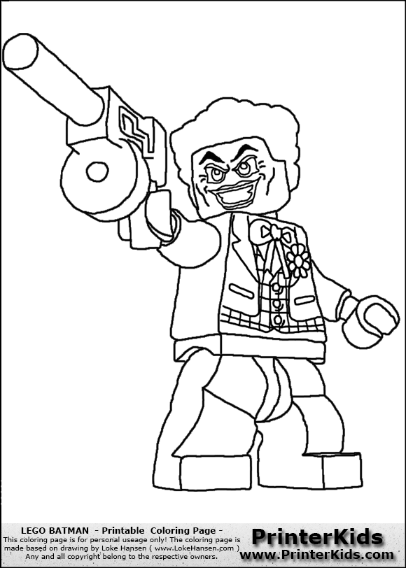 coloriage batman lego