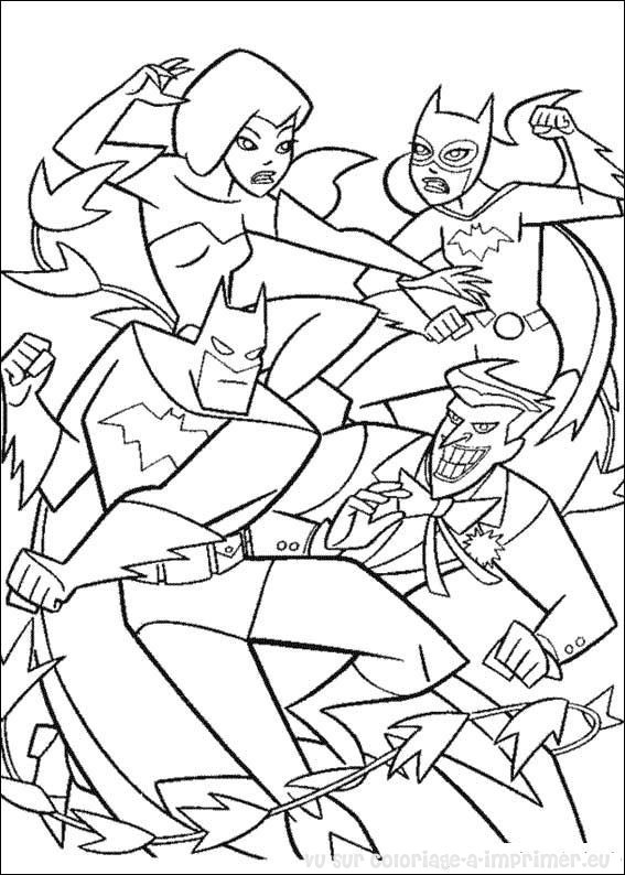 coloriage à dessiner de batman arkham city a imprimer