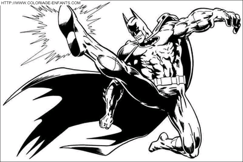 dessin  colorier batman beyond