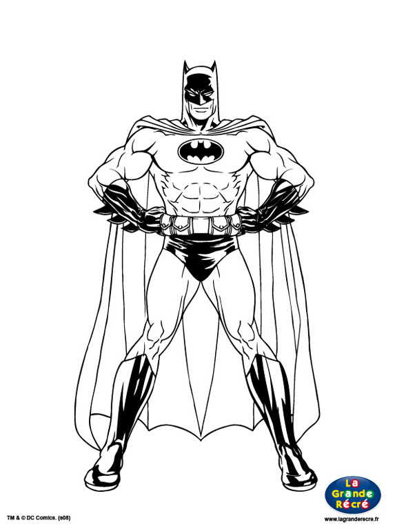 coloriage batman