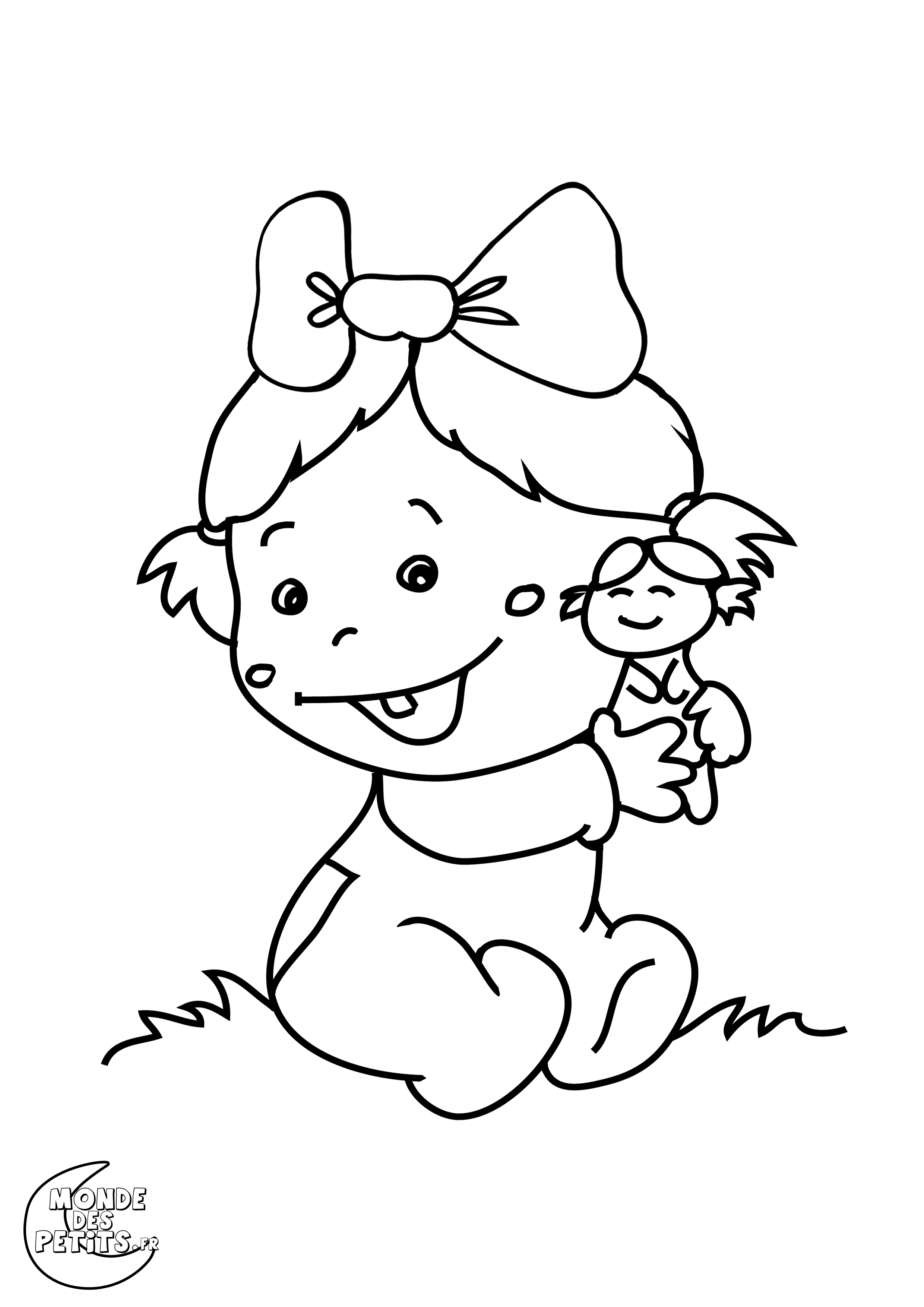 30 Dessins De Coloriage Bebe A Imprimer