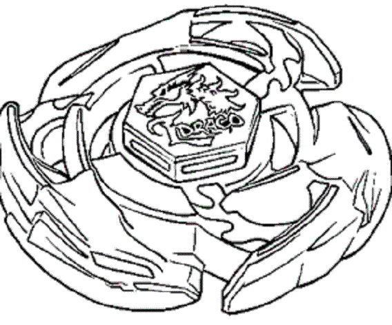 dessin toupie beyblade ginga