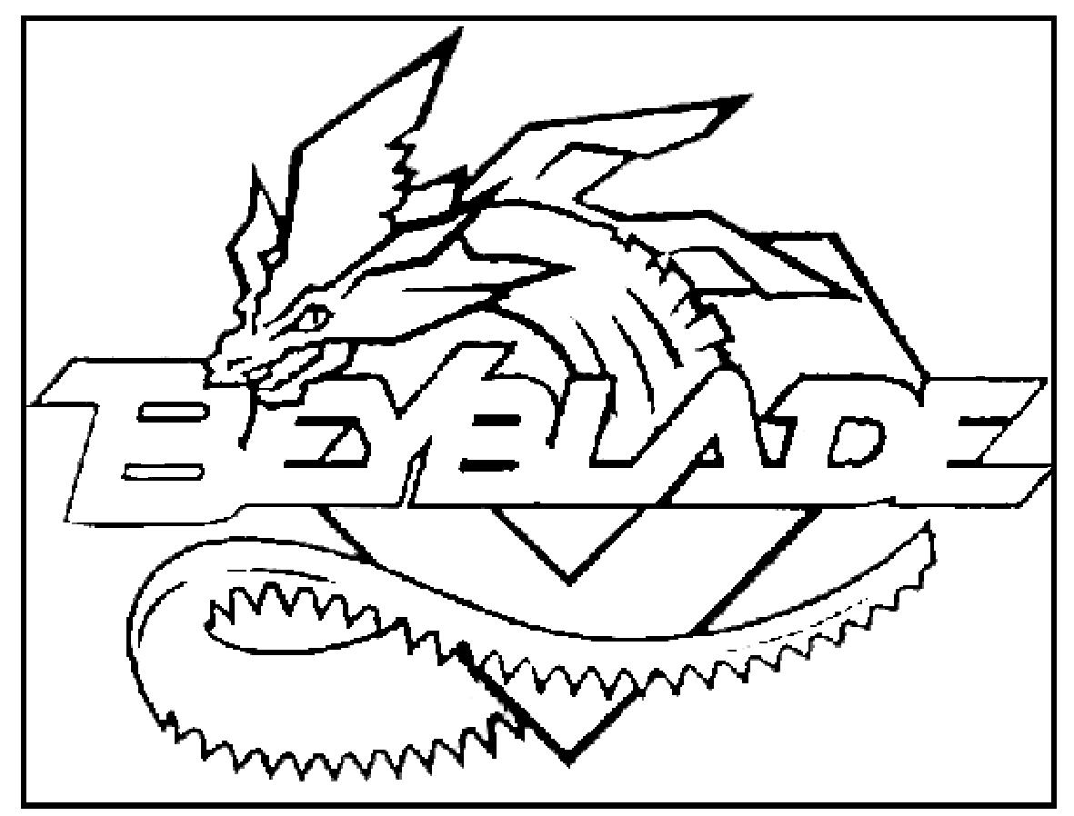 dessin de beyblade fury Voir le dessin imprimer beyblade coloriage toupie