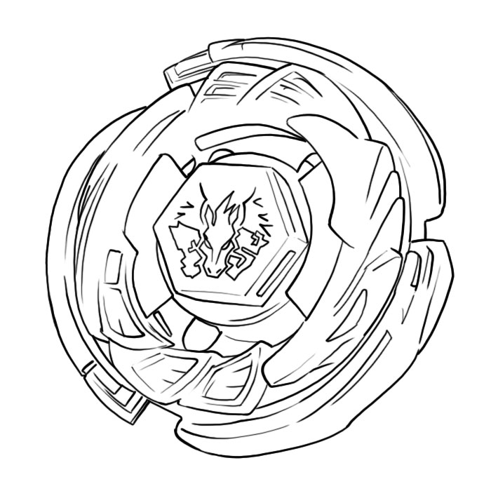 dessin gratuit beyblade metal fusion