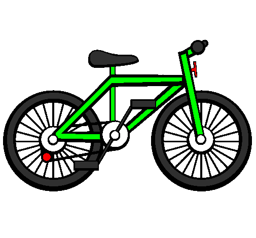 coloriage  dessiner d'une bicyclette