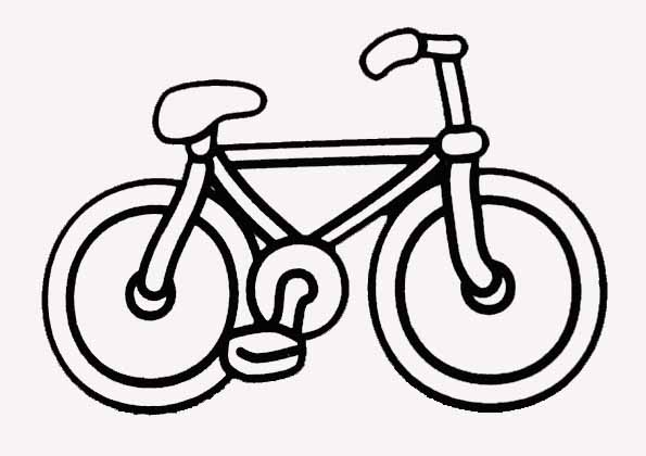 coloriage bicyclette