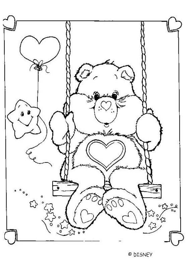 coloriage bisounours gratuit