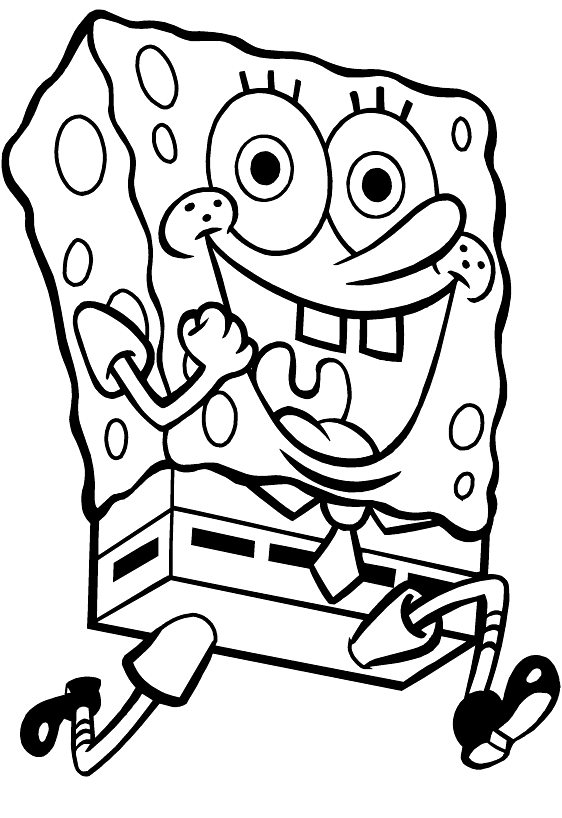 jeux coloriage à dessiner bob l'éponge