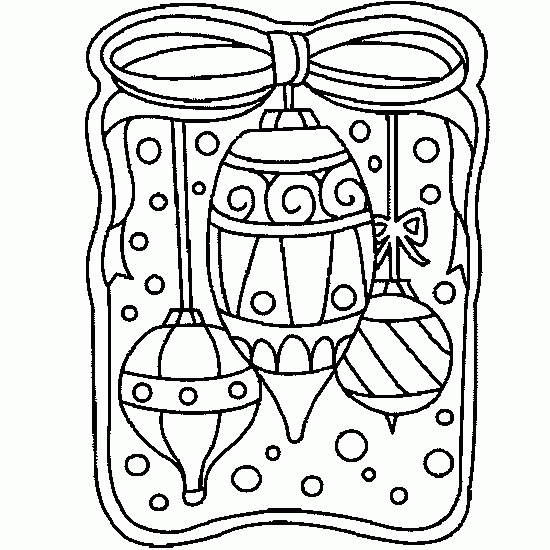 coloriage  dessiner boules de noel petite section