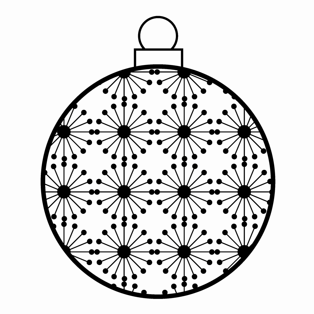 33 Dessins De Coloriage Boule De Noel A Imprimer