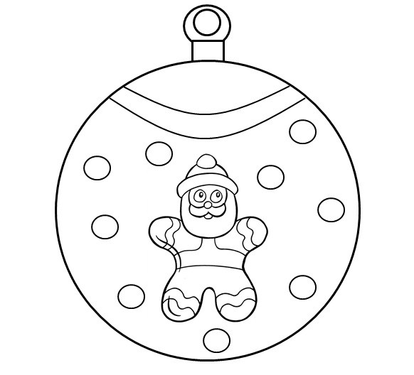 coloriages boule de noel imprimer