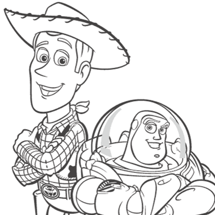 coloriage buzz l'clair gratuit